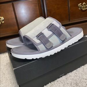 Gray Ugg Dune Slides/ Slippers